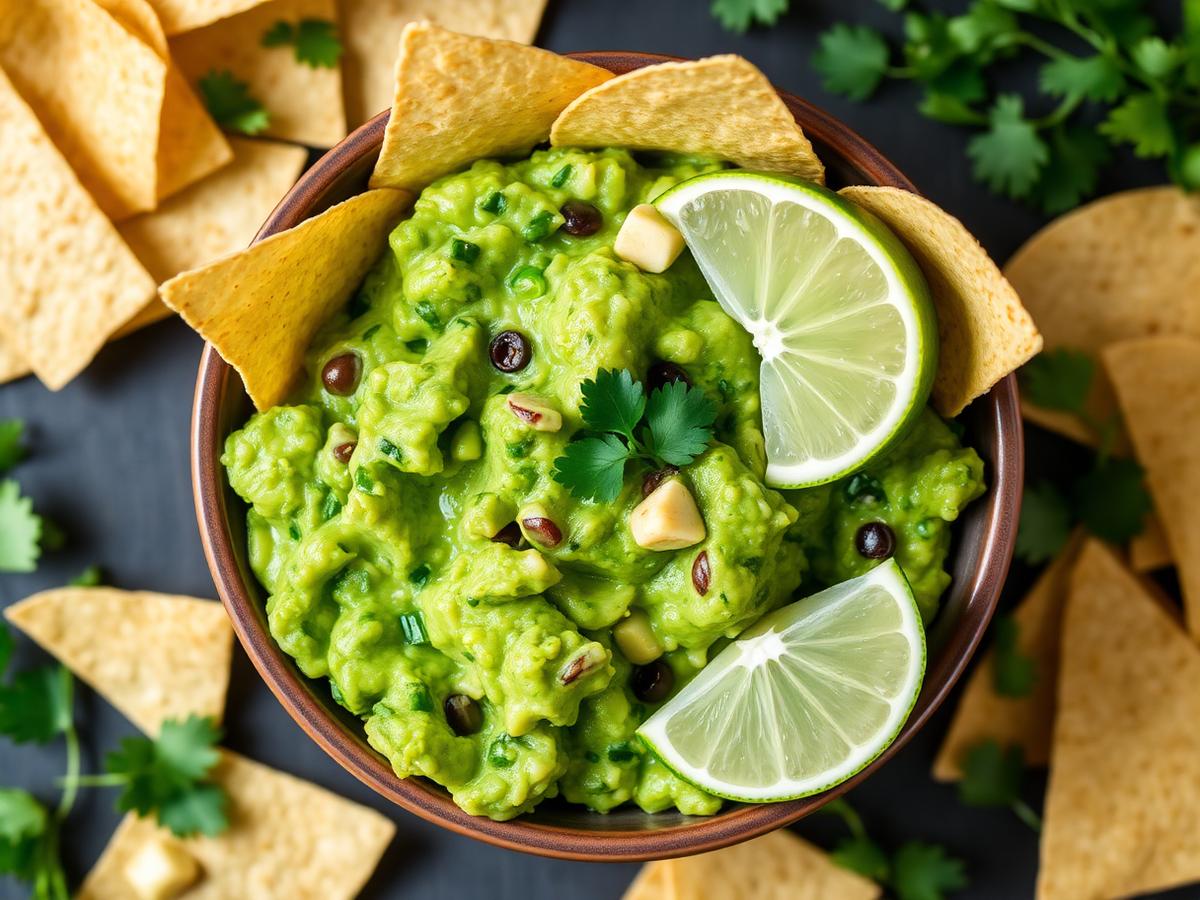 Guacamole and Chips at Rancho Grande in Carroll Iowa